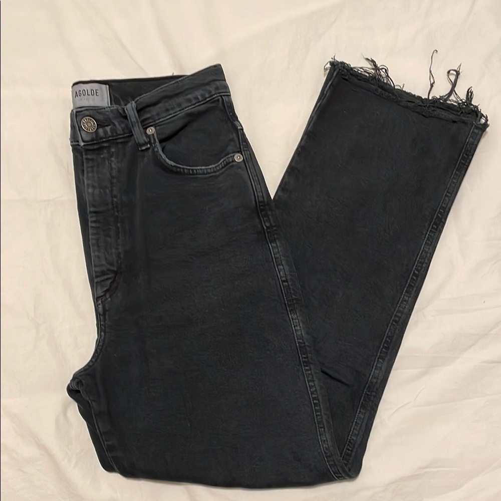 Agolde Pinch jeans.